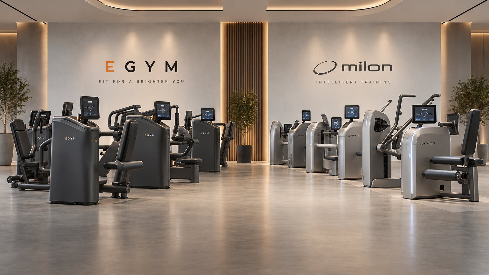 EGYM und Milon Trainingsbereich im ALFA