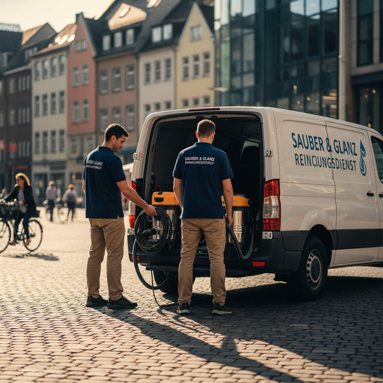 Team vor Objekt Köln