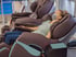 Patient relaxing in a massage chair — recovery therapy for muscle tension at Accelerated Medical in Elko, NV