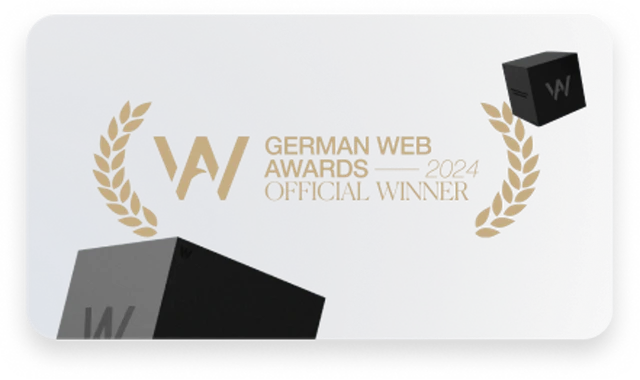 German Web Award – Offizieller Gewinner