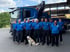 Team der Josef Baur GmbH vor Firmenfahrzeug in Bad Mergentheim