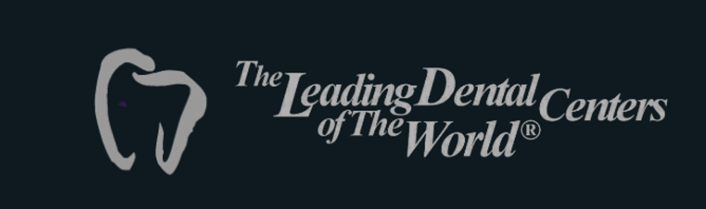 Logo: "The Leading Dental Centers of The World" mit einem stilisierten Zahn.