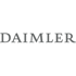 Graues Daimler-Logo auf weißem Hintergrund.