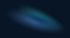 A dark blue background with an oval-shaped, blurred light gradient in blue and green.