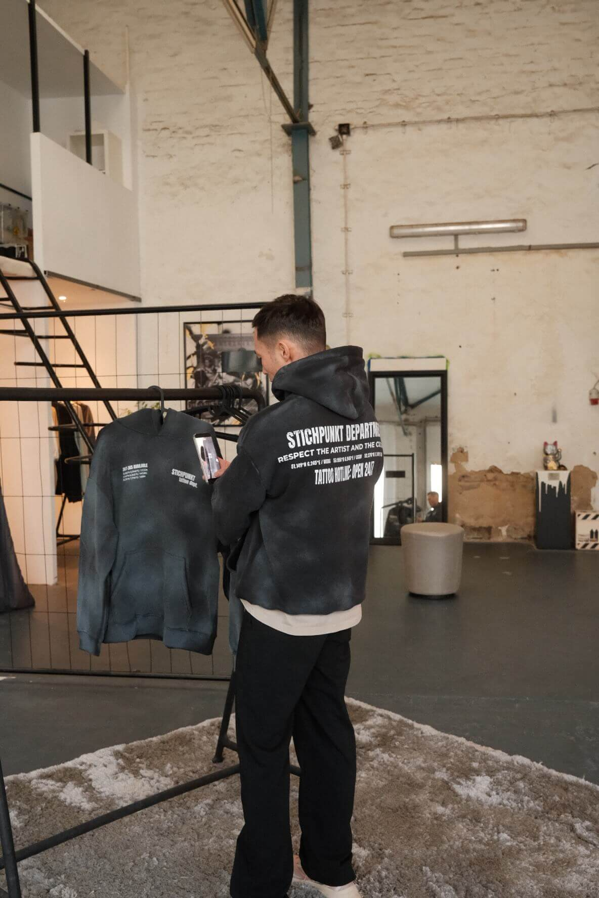 Showroom Detailansicht Produktentwicklung