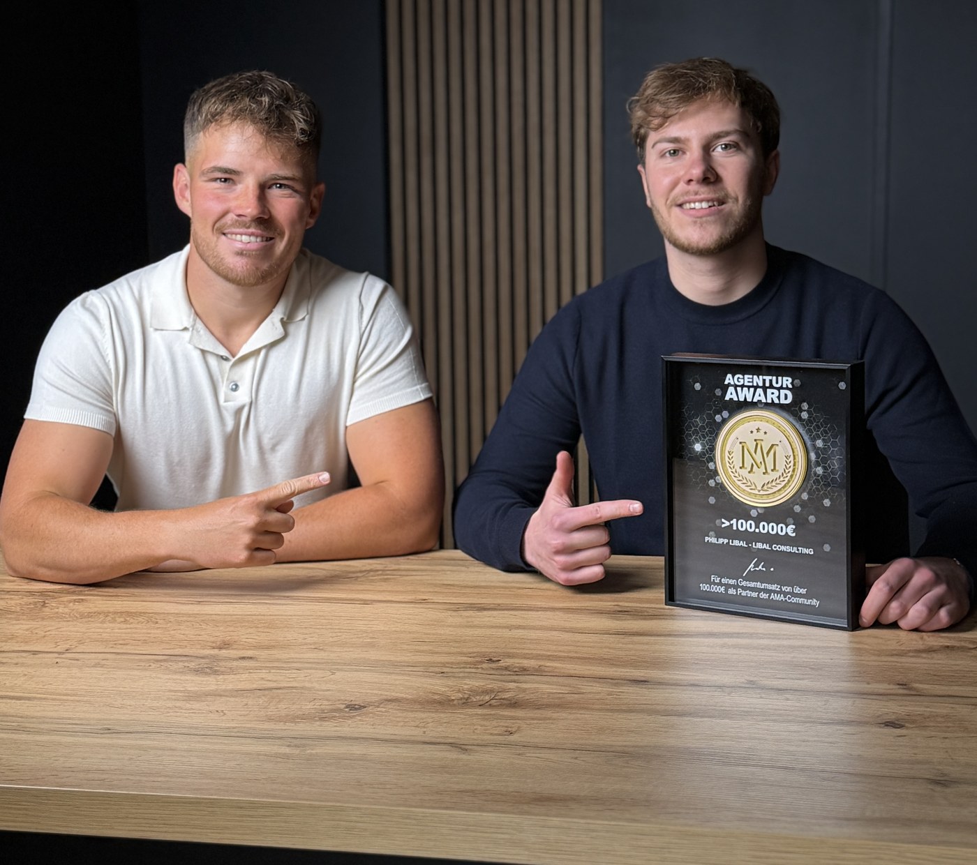 Philipp Libal und Andreas Matuska