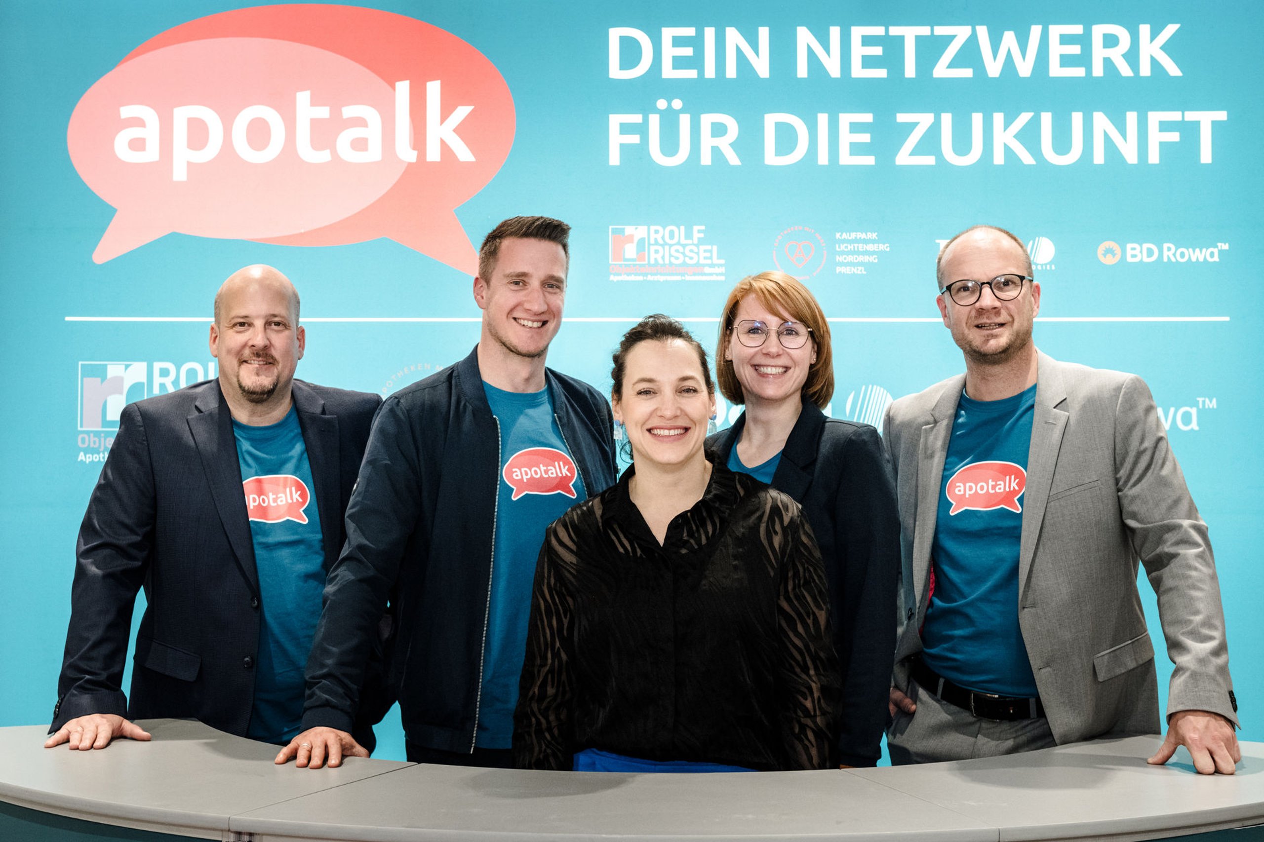 Das apotalk-Team beim Event
