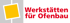 Logo mit gelbem Quadrat und dem Text "Werkstätten für Ofenbau Rittmeyer und Partner GmbH".
