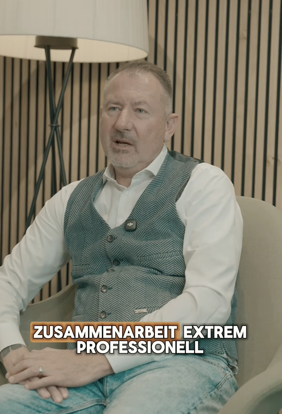 Das Vertrauen ist vorhanden