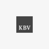 Quadratisches, dunkelgraues Logo mit den weißen Buchstaben "KBV" in der Mitte.