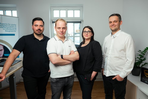 Team auf der Baustelle