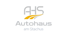 Logo von AHS Autohaus am Stachus mit einem gelben Schwung unter den Buchstaben AHS.