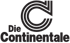 Schwarzes Logo mit großem „C“ über „Die Continentale“.