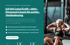 Screenshot einer professionellen Website-Lösung für Fitness-Coaches, zeigt das Design und die Struktur.