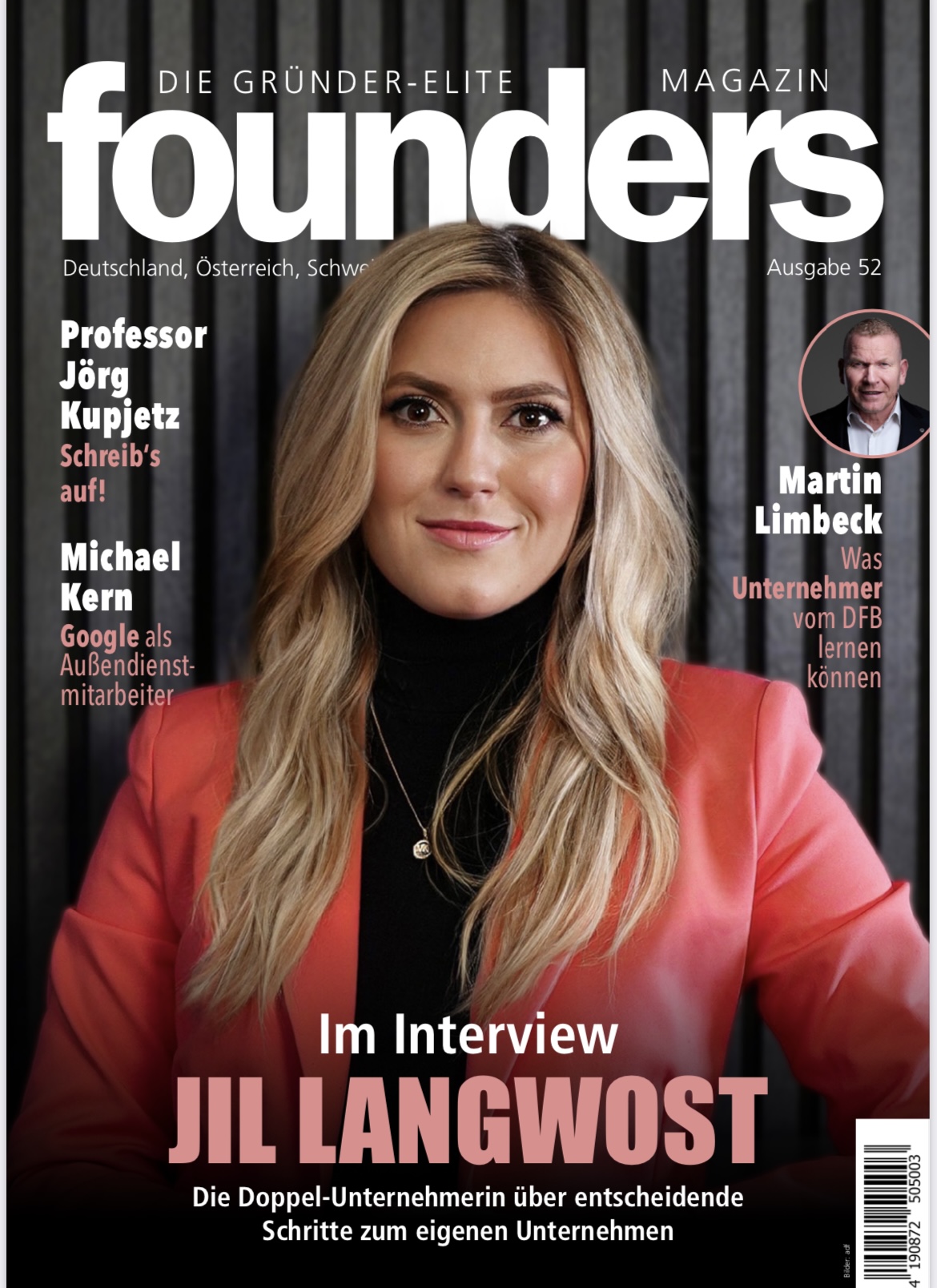 Titelbild im founders Magazin