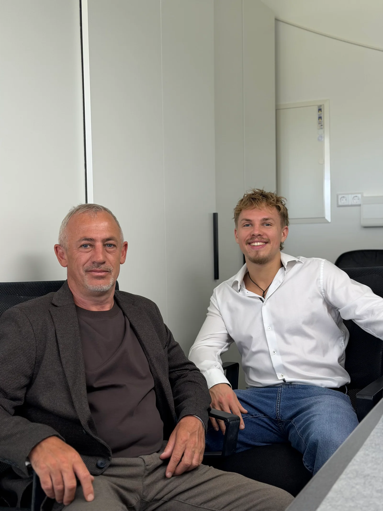 Waldemar und Noah Kern von ADU-Dental