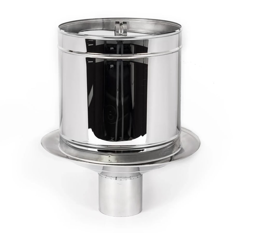 Занурювальний насос із нержавіючої сталі, чорним кабелем та блоком керування на білому фоні.