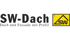 SW-Dach Logo mit Text "Dach und Fassade mit Profil" und gelbem Dachsymbol mit "SW" Schriftzug.