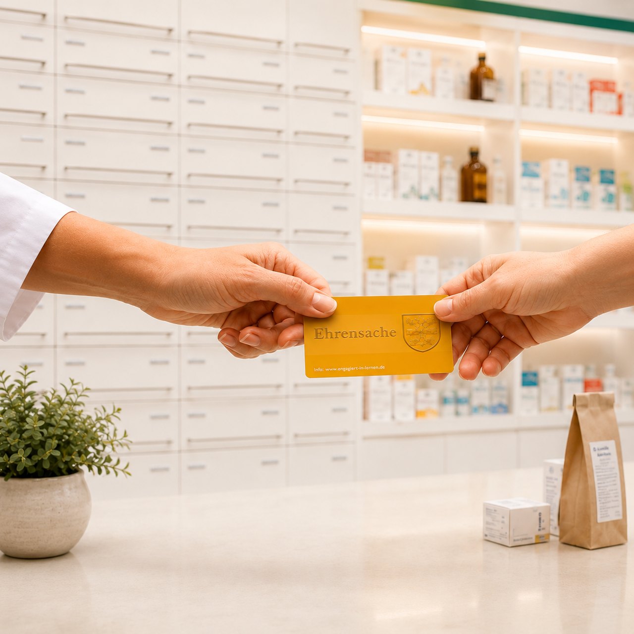 Wir unterstützen das Ehrenamt
10 % Rabatt mit der Ehrenamtskarte NRW