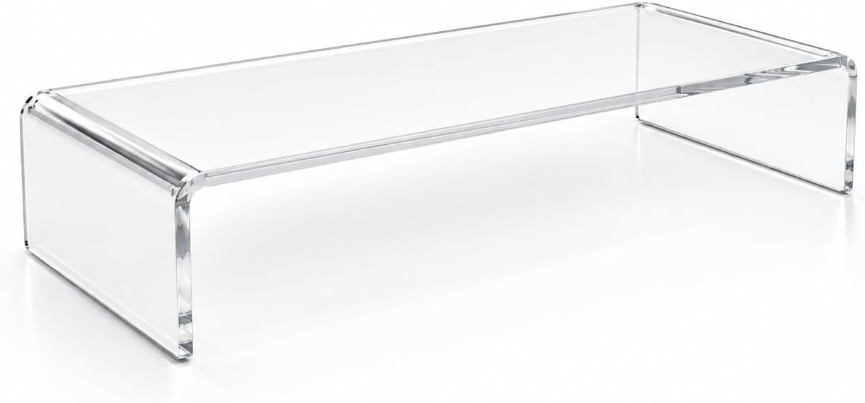 Transparenter Acrylglas-Monitorständer von semper plastic