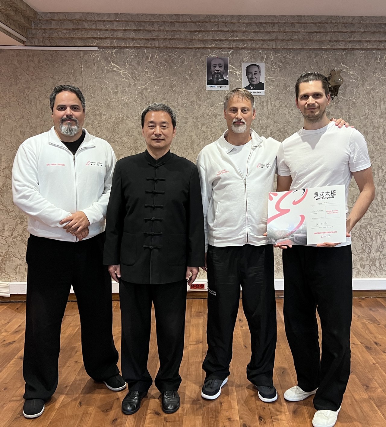 Internationale Zertifizierung im Wu-Taijiquan