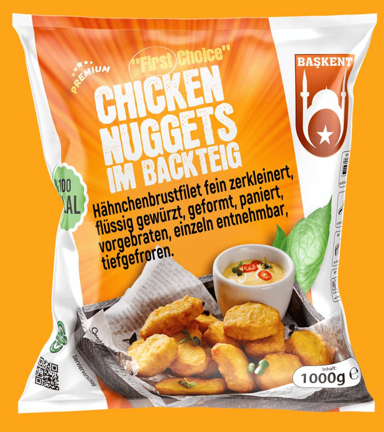 Chicken Nuggets im Backteig "First Choice"