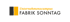 Logo: Unternehmenscampus Fabrik Sonntag, mit orangefarbenem Text und grauem Hintergrund.