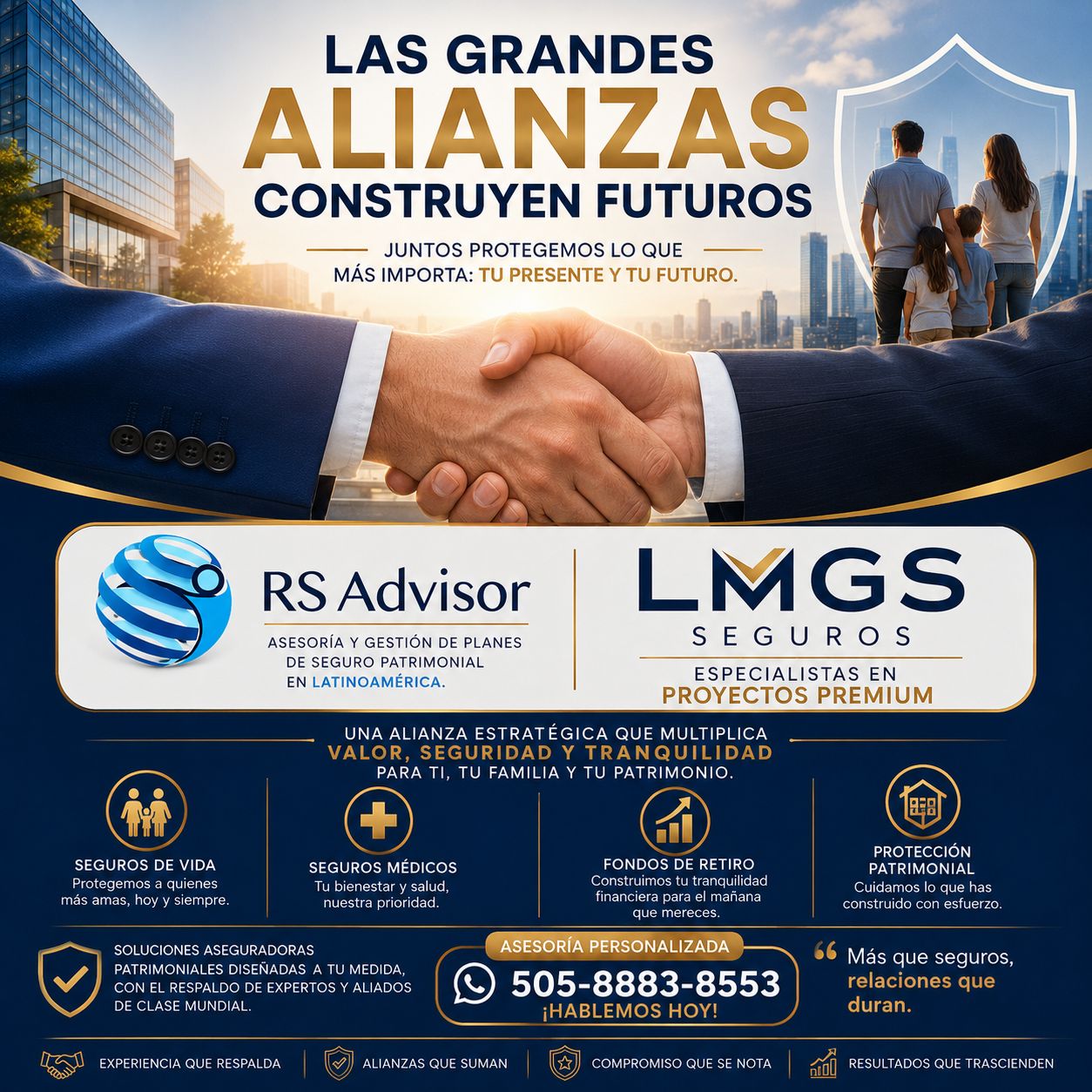 RS Advisor y LMGS Seguros - Las grandes alianzas construyen futuros
