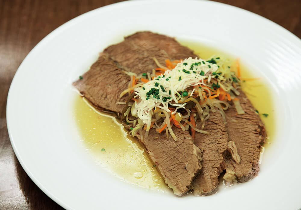 Tellerfleisch mit Meerrettich