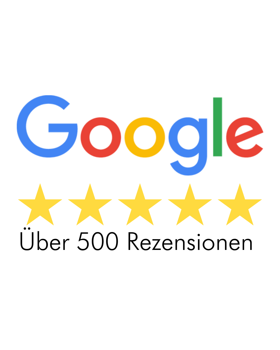 Google · über 500 Rezensionen