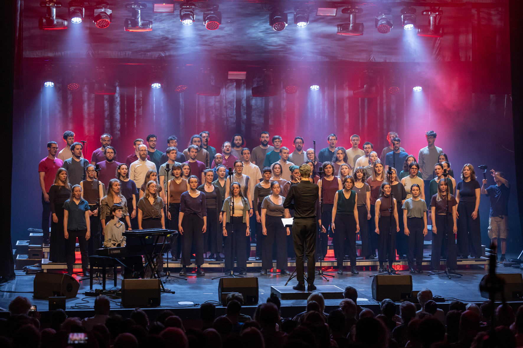 Neue Wiener Stimmen at the Heavenly Voices concert in the Orpheum, Voices of Spirit 2025, Graz