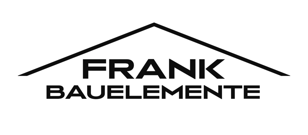 Einfarbige schwarze Fläche. Link zur Frank Bauelemente-Website.