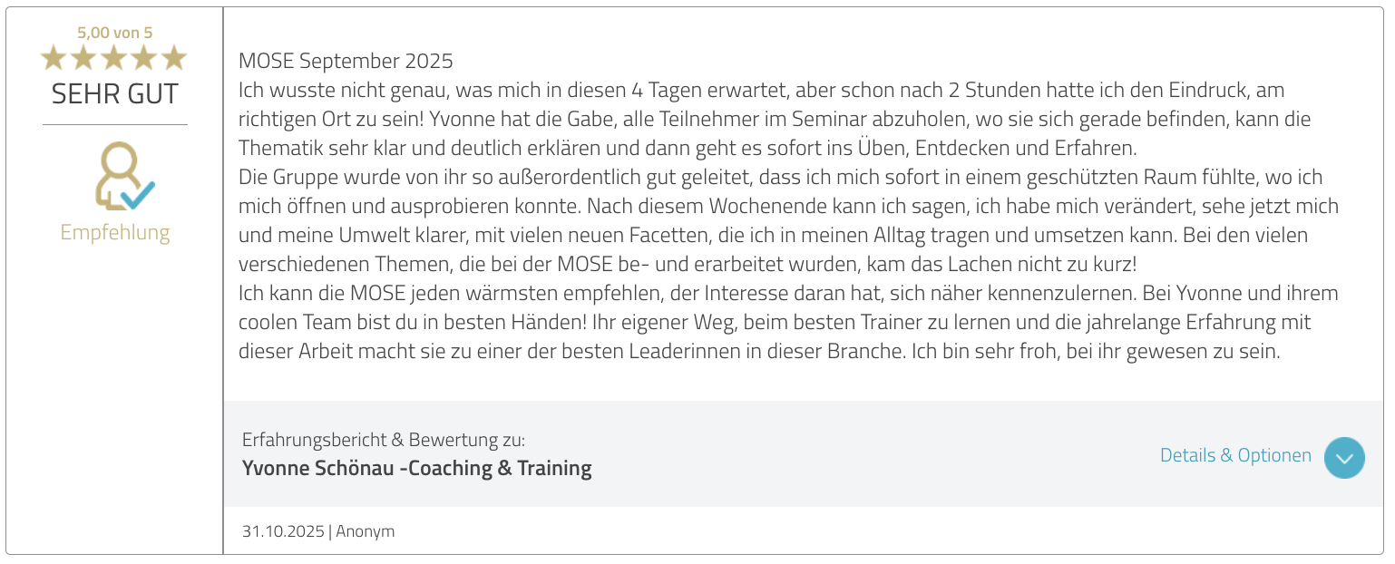 Bewertung September 2025