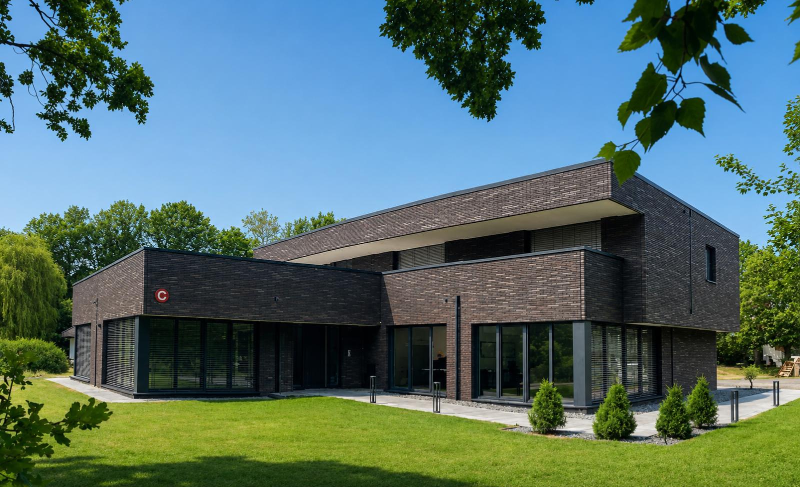 Bürogebäude des Maklerbüros Ysabelle Fritsch in Rheine