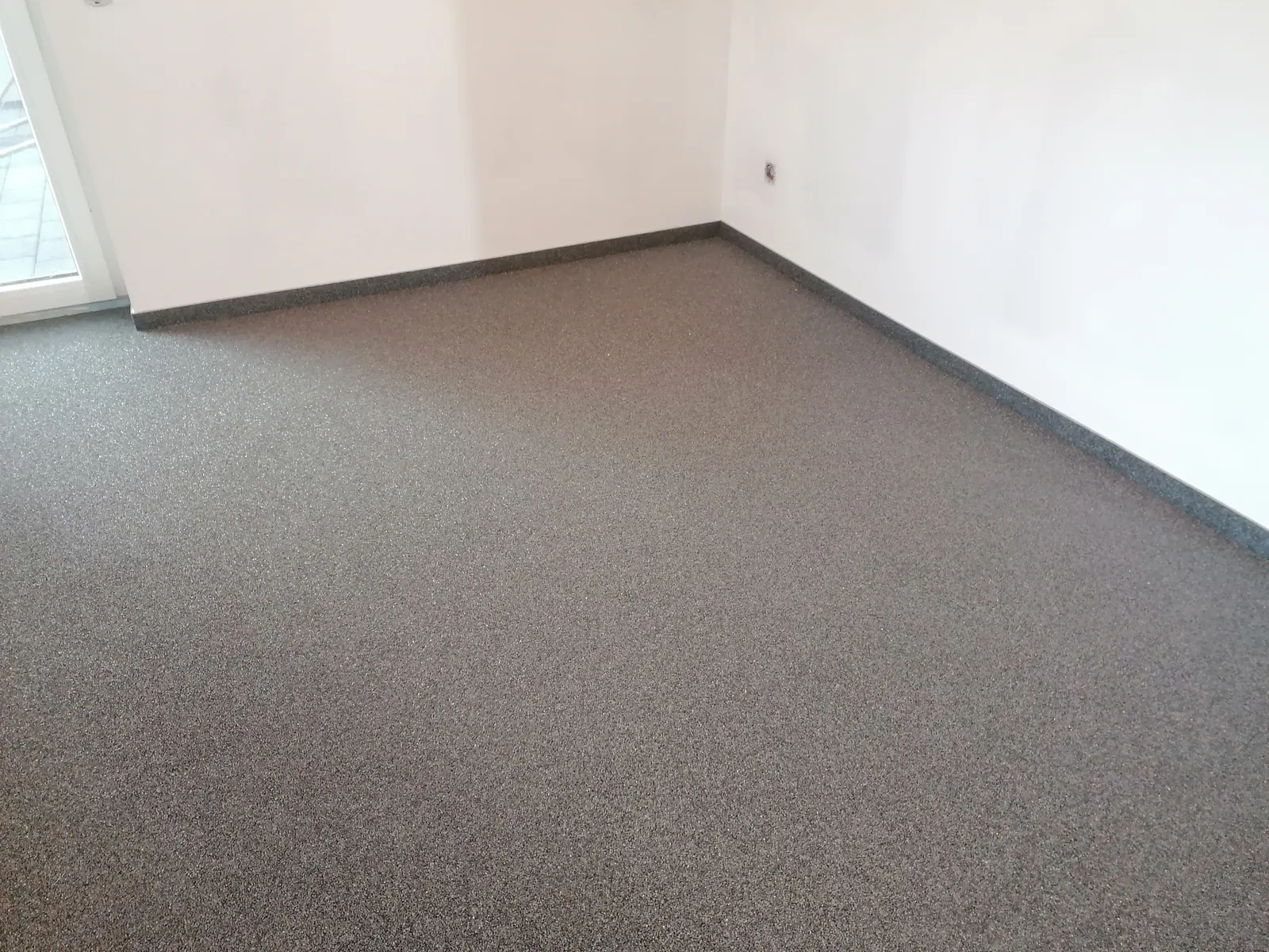 Steinteppich in einem Wohnraum