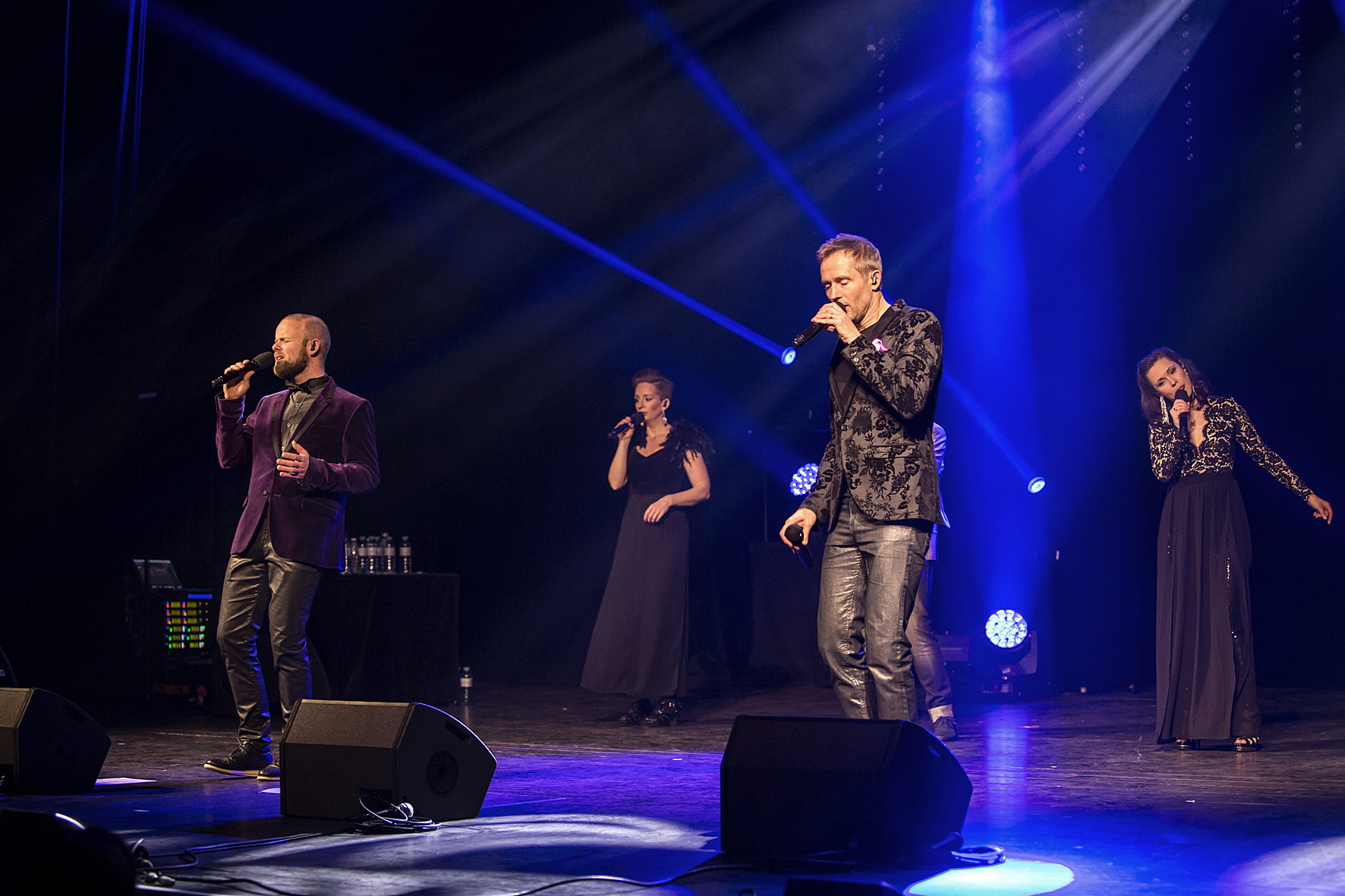 The Real Group taking their final bow at the Orpheum, Voices of Spirit 2017, Graz