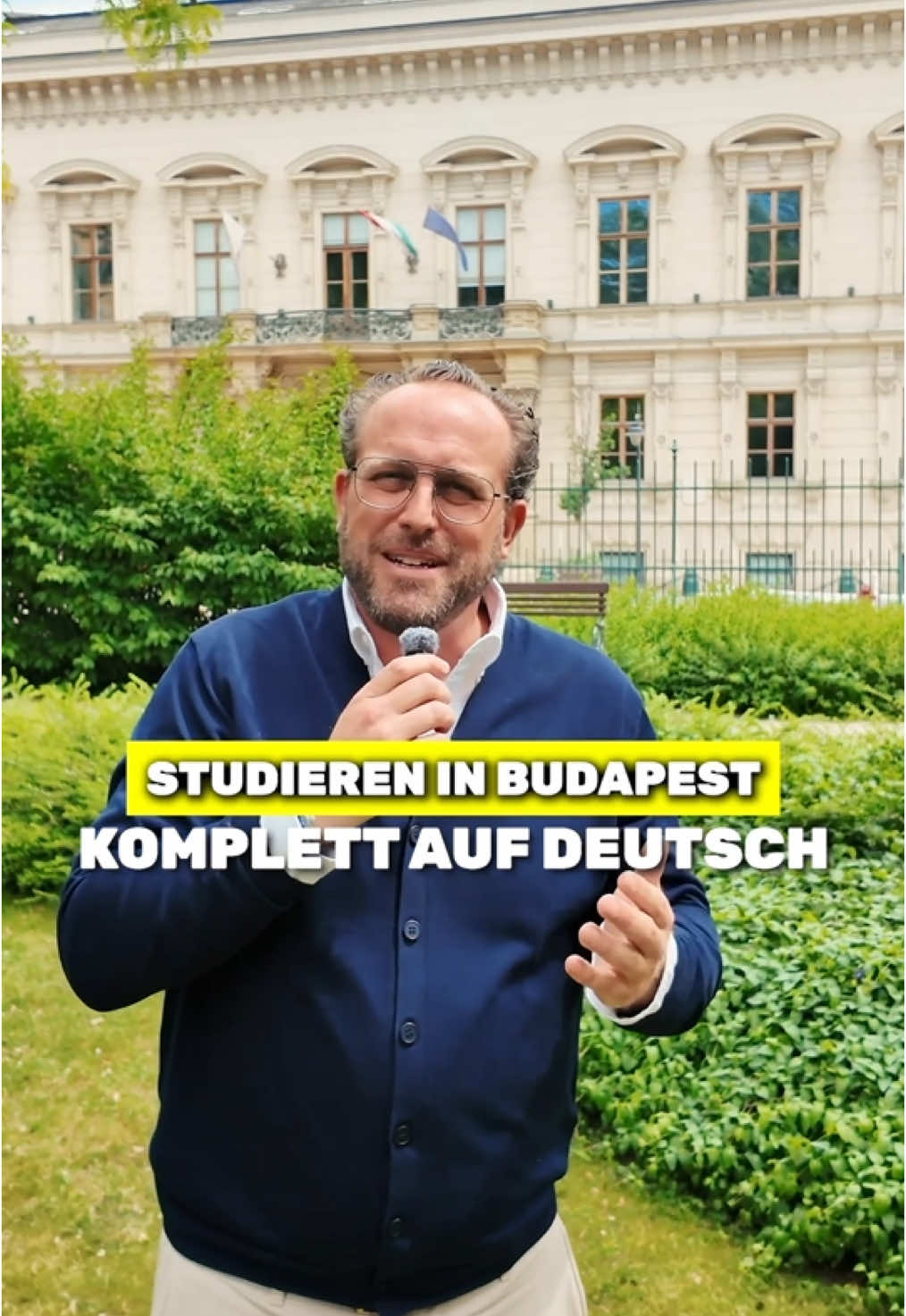 Standbild aus dem Video über den Bachelor Internationale Beziehungen an der Andrássy Universität Budapest