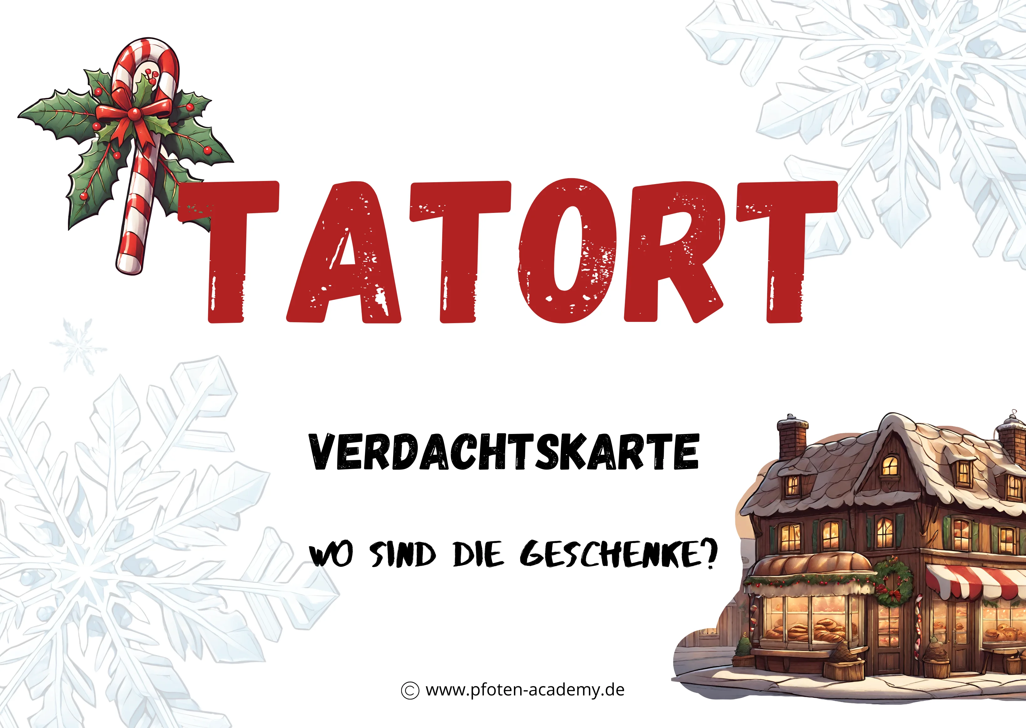 Verdachtskarte Tatort
