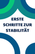 Erste Schritte zur Stabilität  Abgebildet Sind Teile von Kreisen in blau, weiß, grün und grüntürks