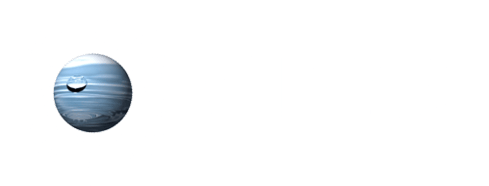 Milacus-Logo mit blauem Planeten in einem Kompassring und dem Schriftzug "MILACUS®".