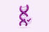 Illustration: DNA-Doppelhelix und Schild mit Haken