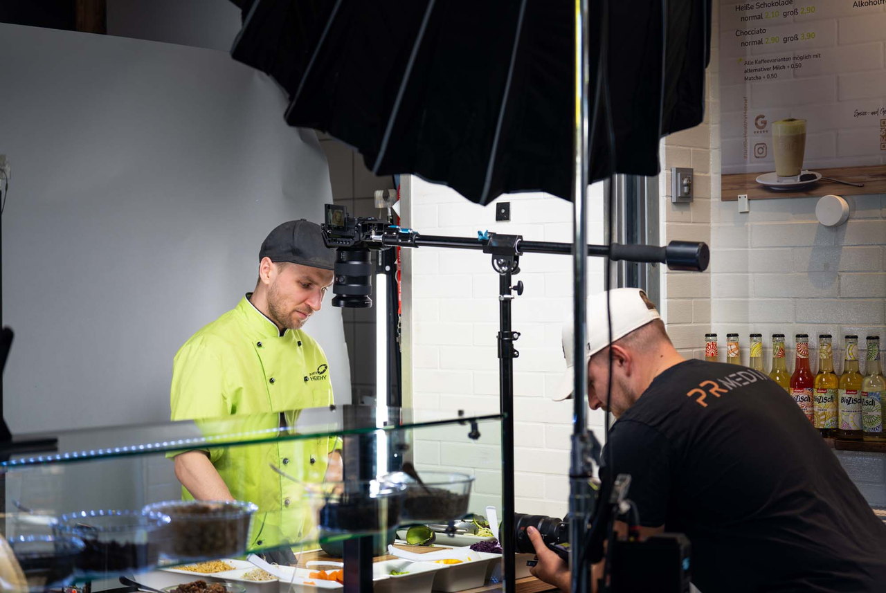 Foodshooting mit Blitzlicht