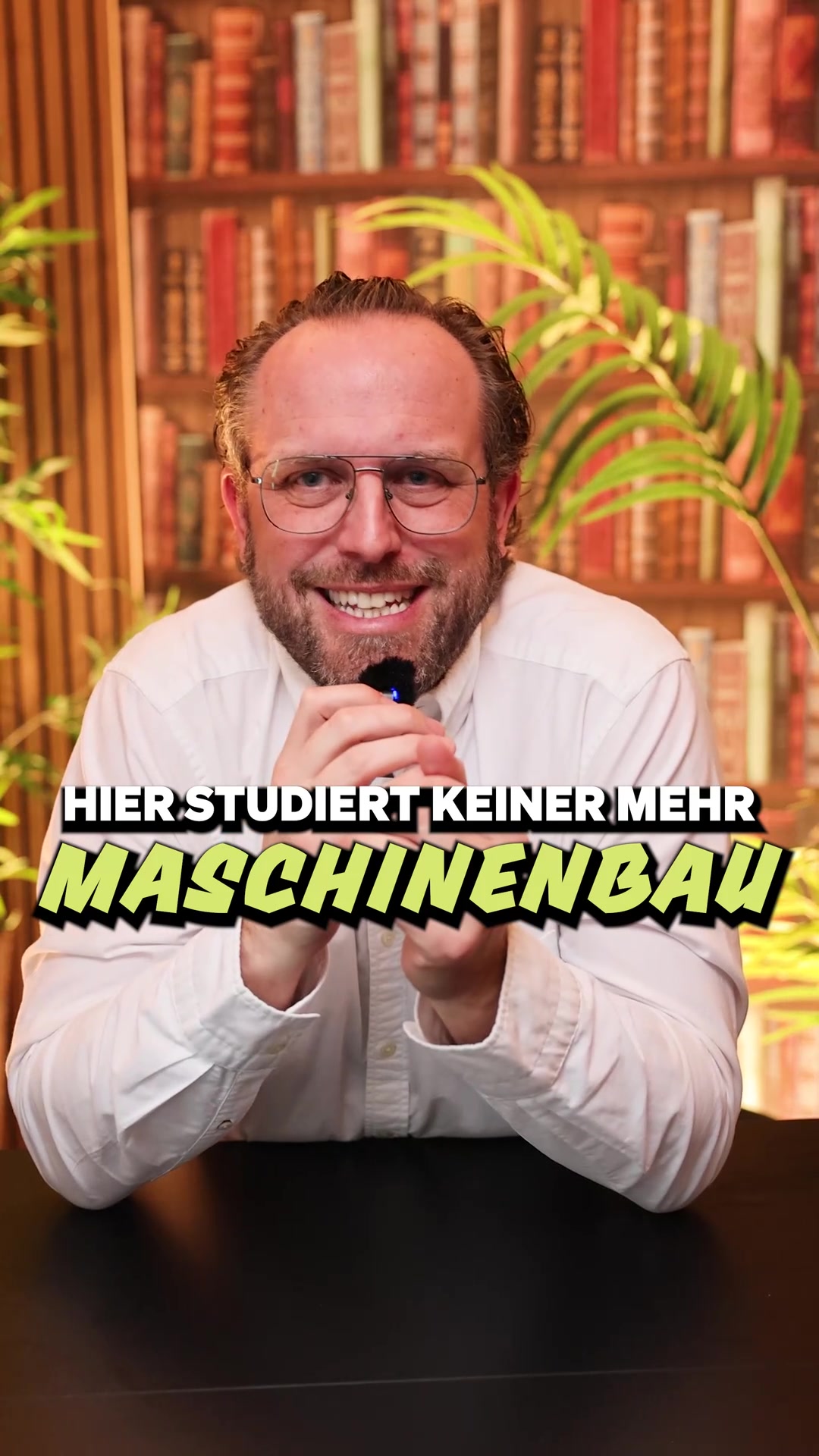 Standbild aus dem Video über den neu ausgerichteten Maschinenbau-Studiengang