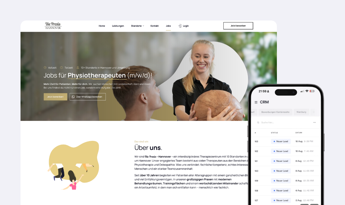 Die Praxis Hannover Webdesign