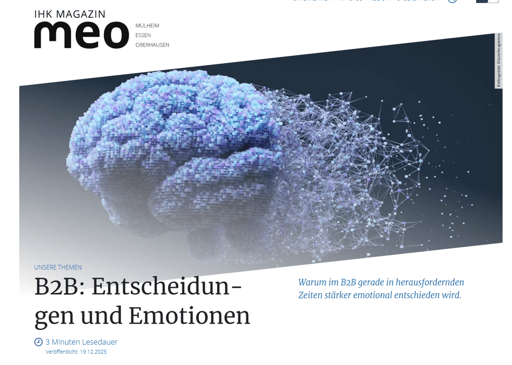 B2B: Entscheidungen und Emotionen