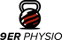 Ein rundes Logo aus vier geschwungenen, dunkelroten Linien auf schwarzem Hintergrund.