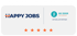 HAPPY JOBS Partnerbadge
