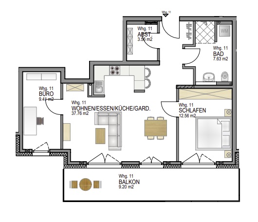 Grundriss W8