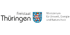 Logo von Thüringen mit dem Wappen und dem Text "Freistaat Thüringen" und "Ministerium für Umwelt, Energie und Naturschutz".