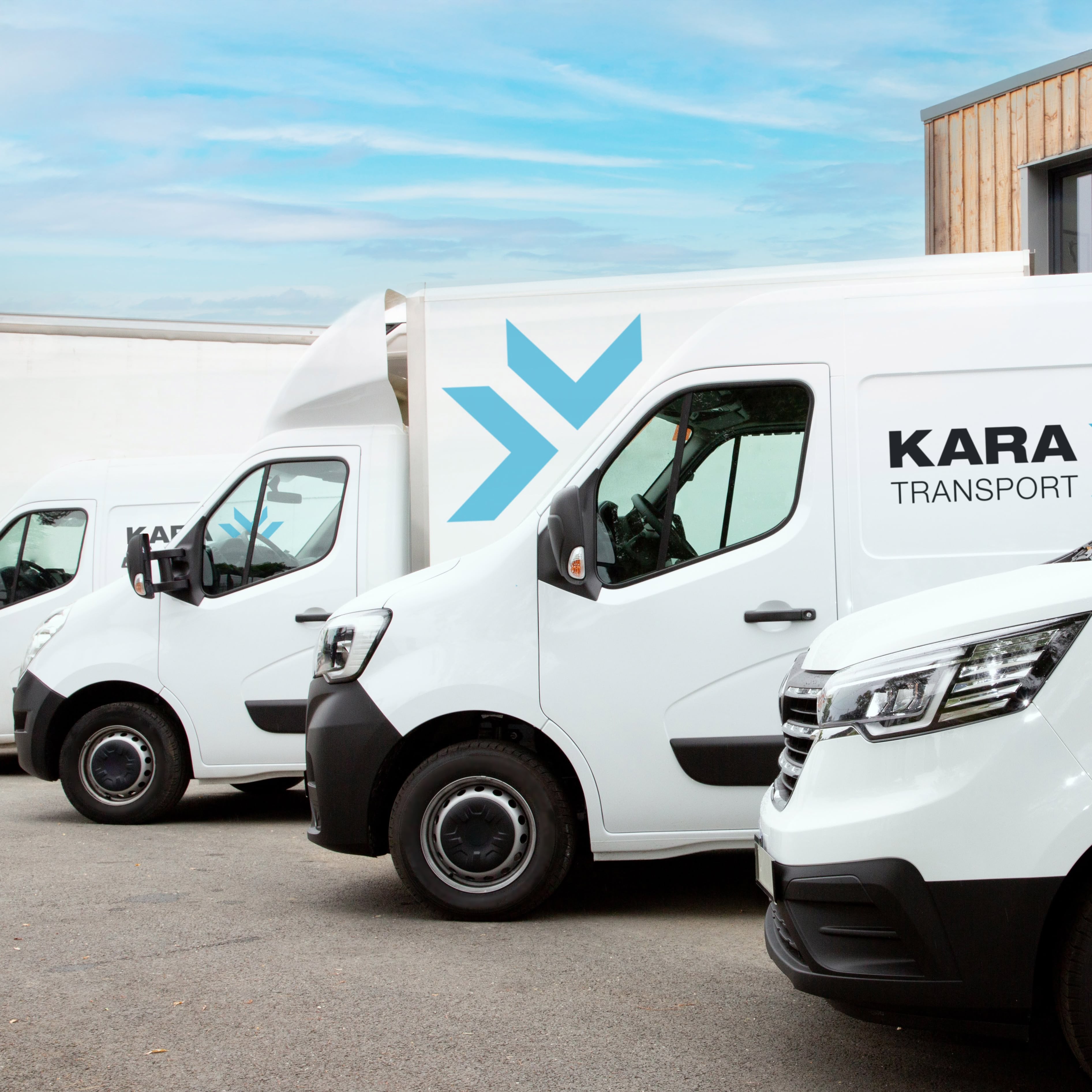 Fuhrpark von Kara Transport für B2B-Transporte in Fulda